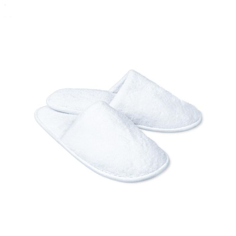 Papuci hotelieri de lux - alb, 30 cm