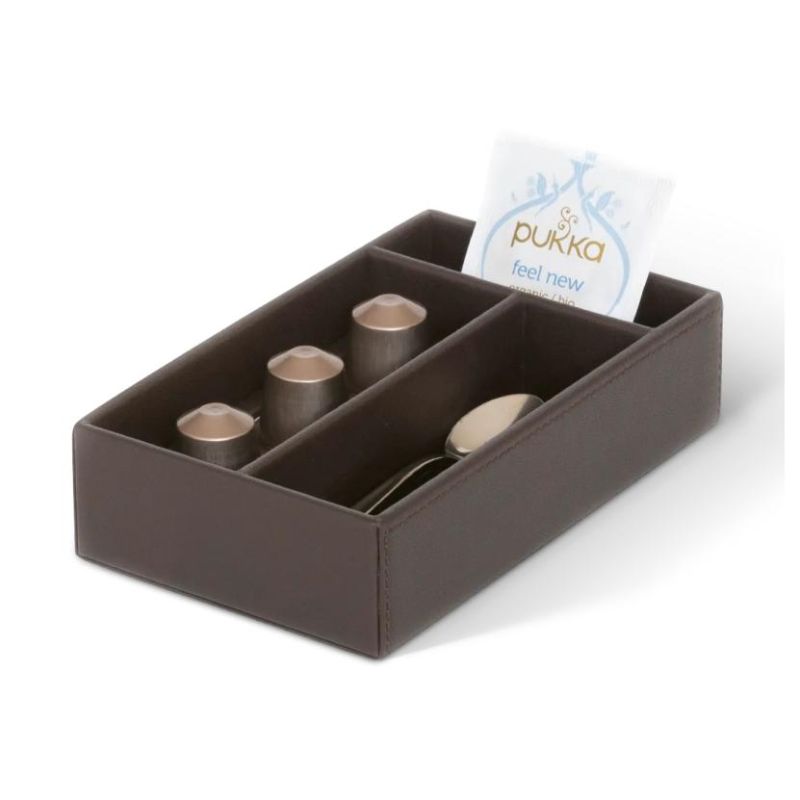 Cutie pentru capsule de cafea și plicuri de ceai, maro clasic - Bromo