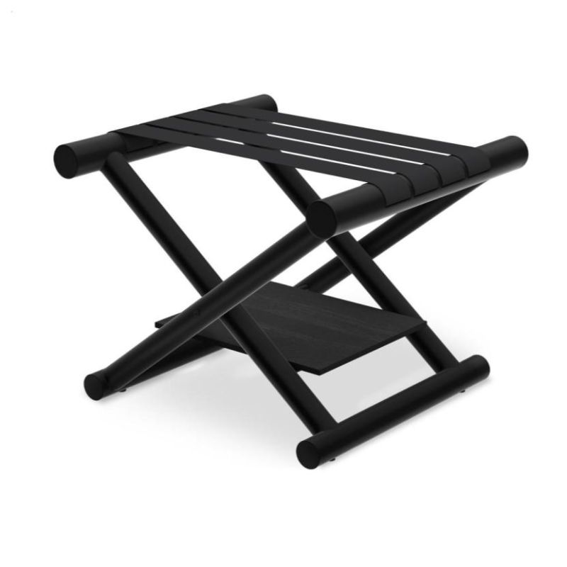 Suport pliabil hotelier pentru bagaje – Bari – negru