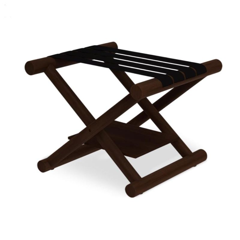 Suport pliabil hotelier pentru bagaje – Bari – nuc