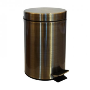Retro - coș gunoi 3 litri (bronz)