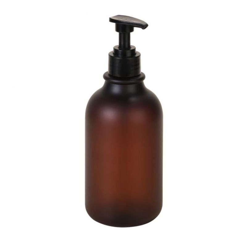 Dispenser săpun din plastic – 500 ml, maro