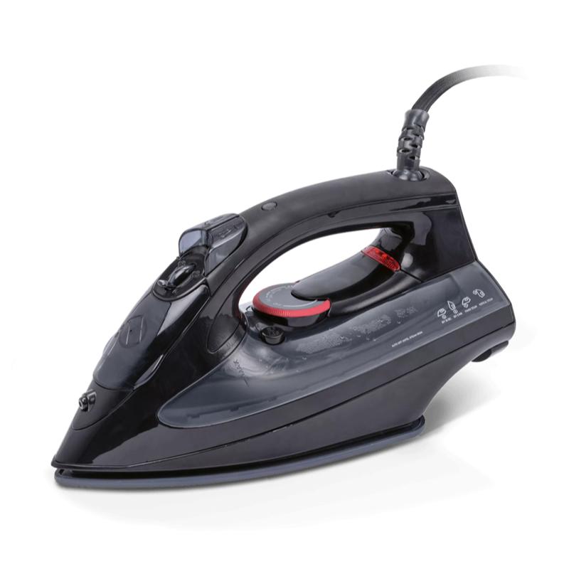 Fier de călcat hotelier cu aburi Bentley Steam Iron Black, 2000 W
