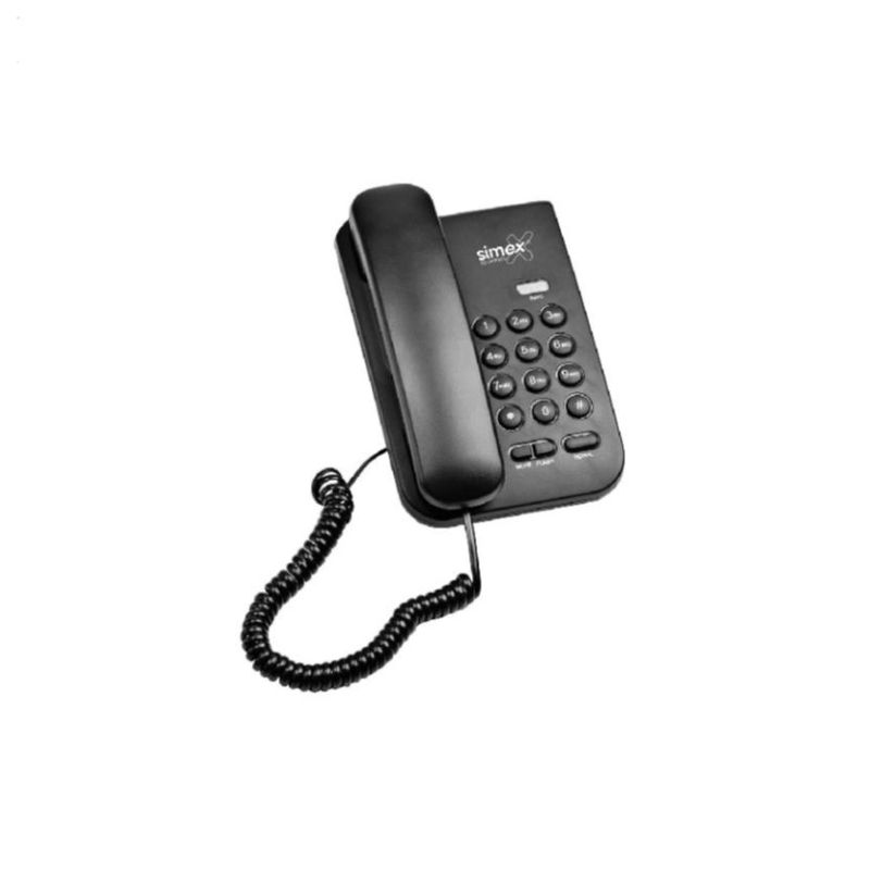 Telefon pentru camere hotel - negru